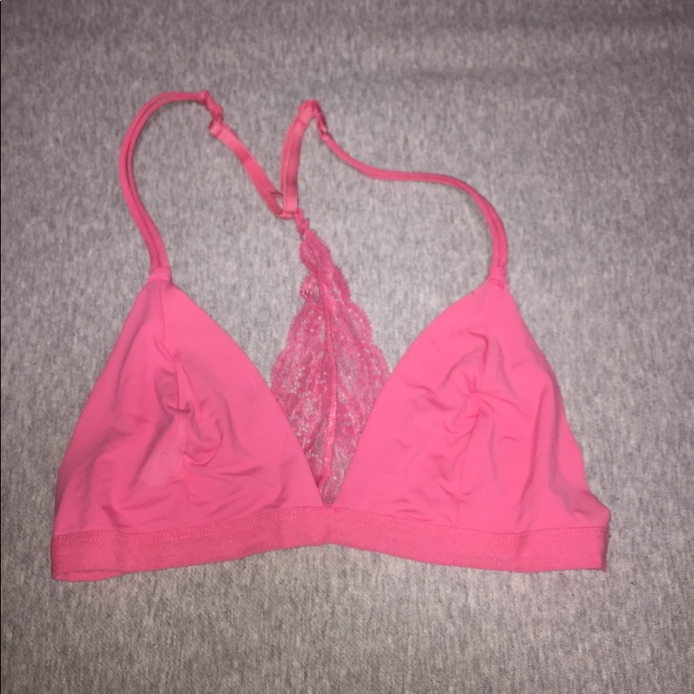 Garage Bralette: Pink